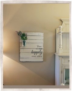 Happily Ever After Sign Wooden
